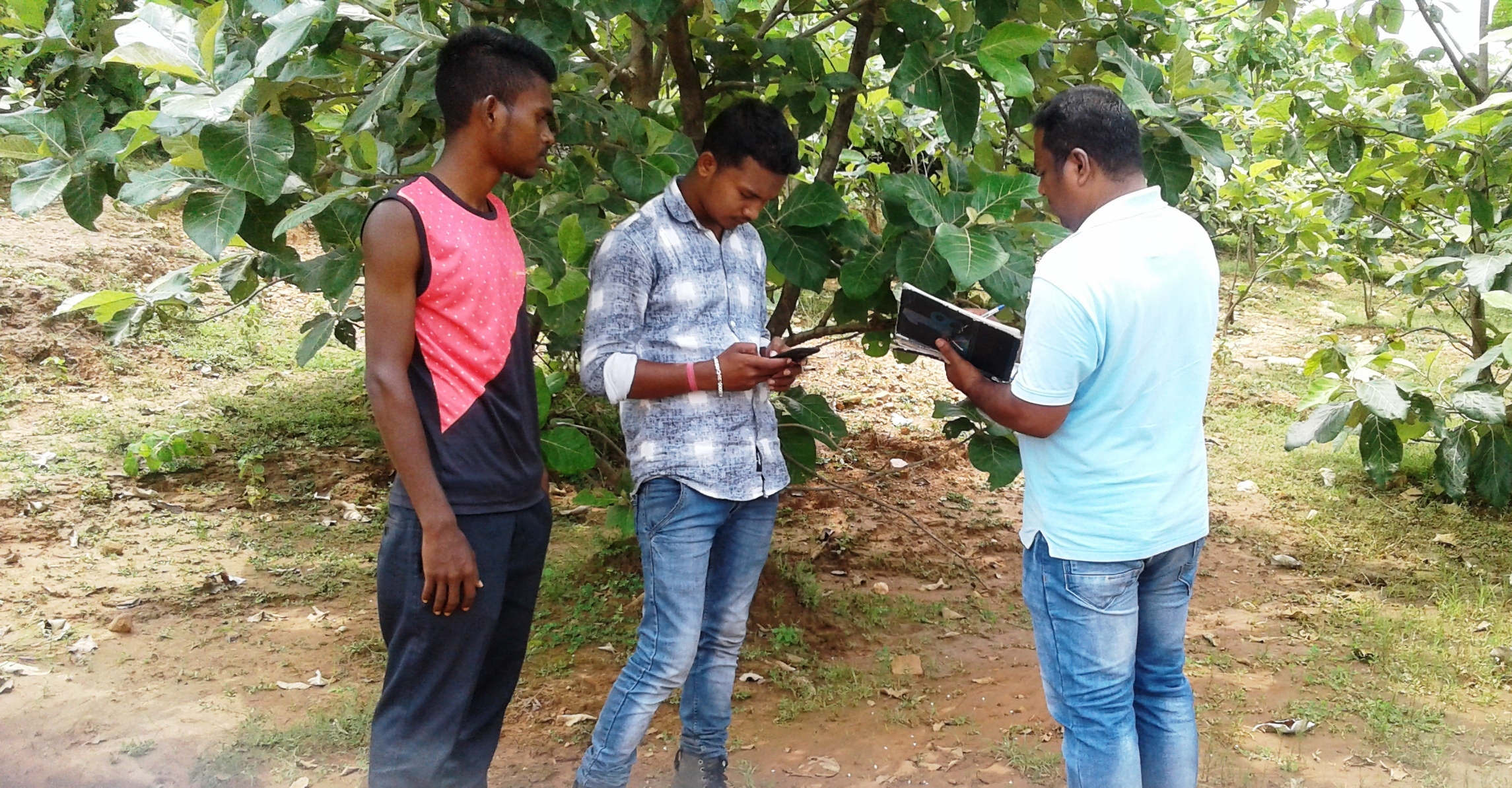 GPS reading & area finalize for Automunda Rajgangpur FMU Sgup