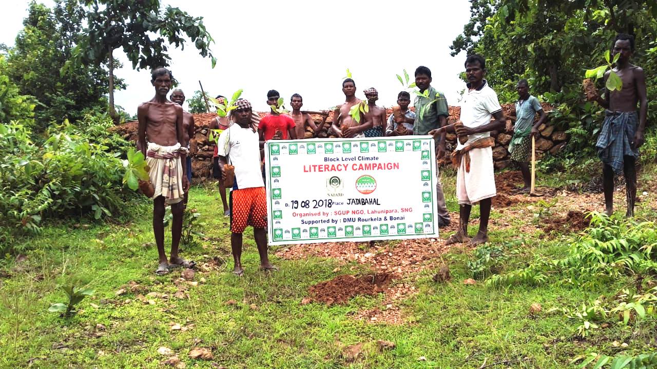 Plantation at Jadibahal vss AJY SGUP Kuliposh