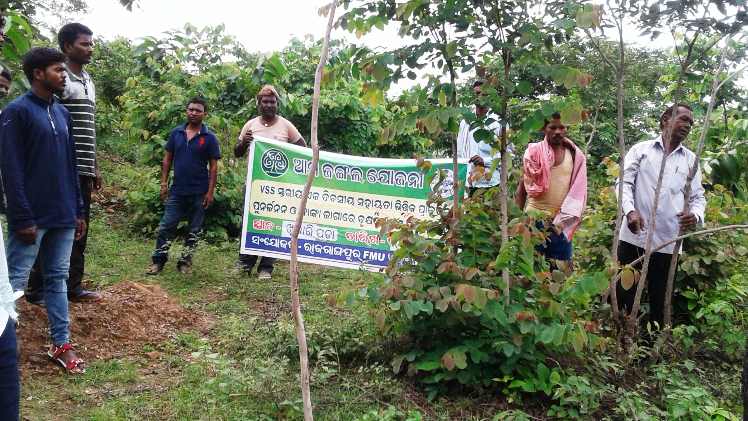 Training on ANR field demo Khilaripada Rajgangpur FMU Sgup