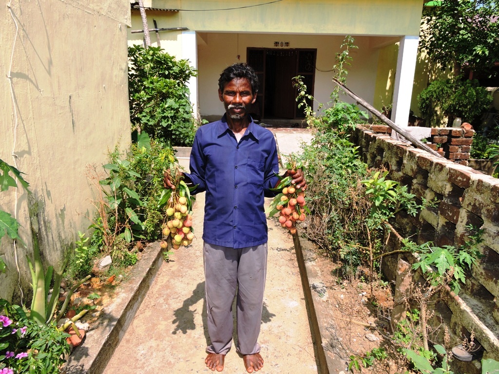 Two DDMs visit and pressure cooker distribution