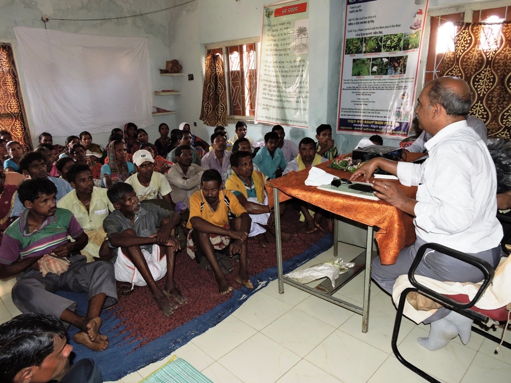 Two DDMs visit and pressure cooker distribution Sgup Odisha