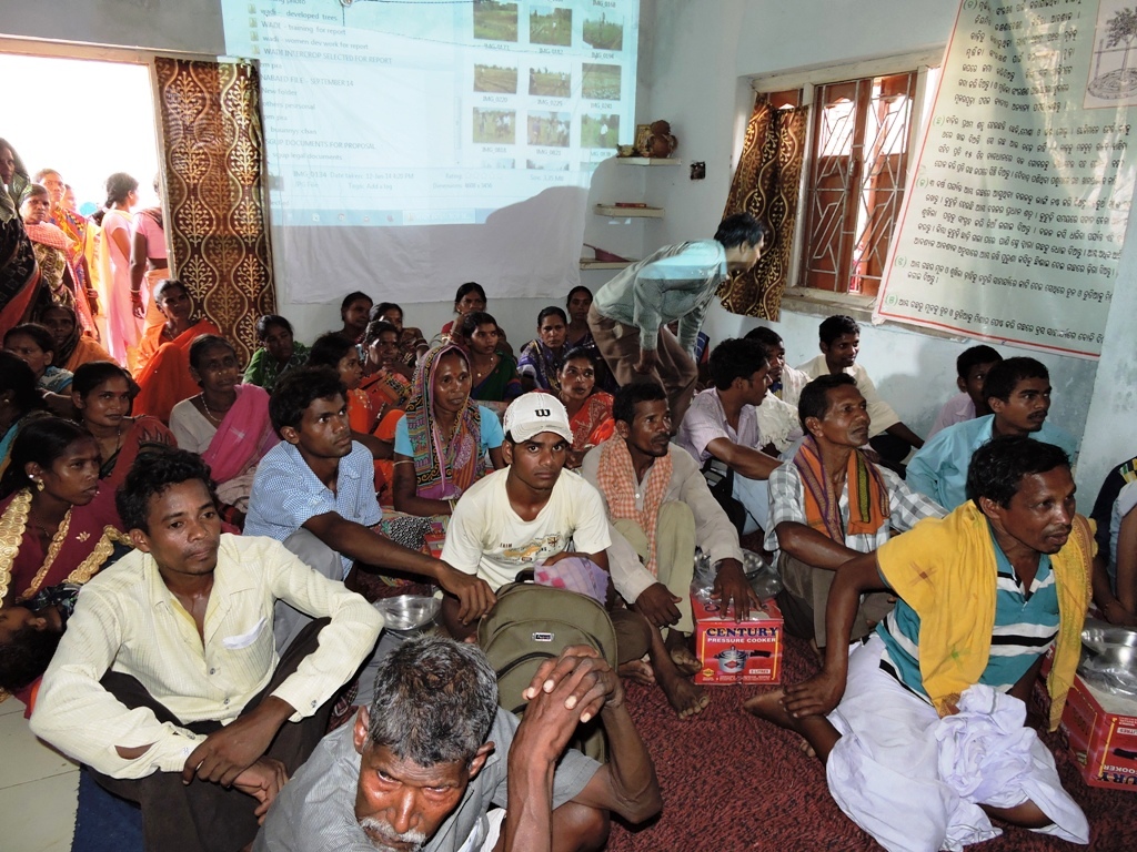 Two DDMs visit and pressure cooker distribution Sgup Odisha