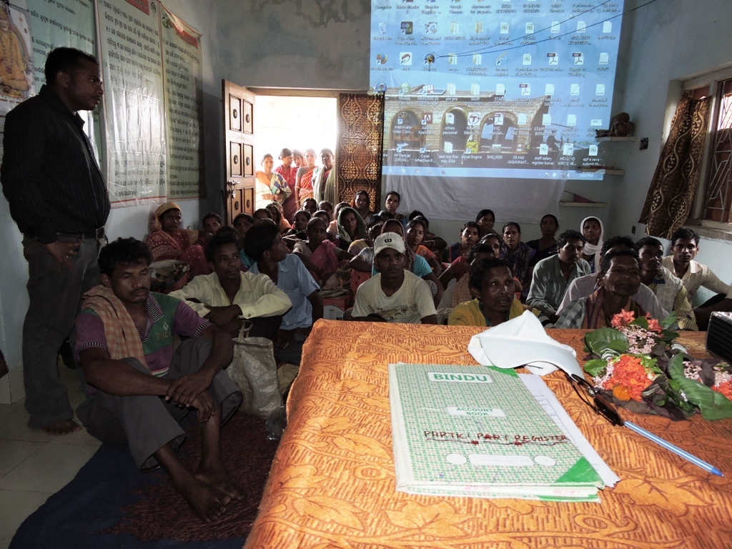 Two DDMs visit and pressure cooker distribution Sgup Odisha