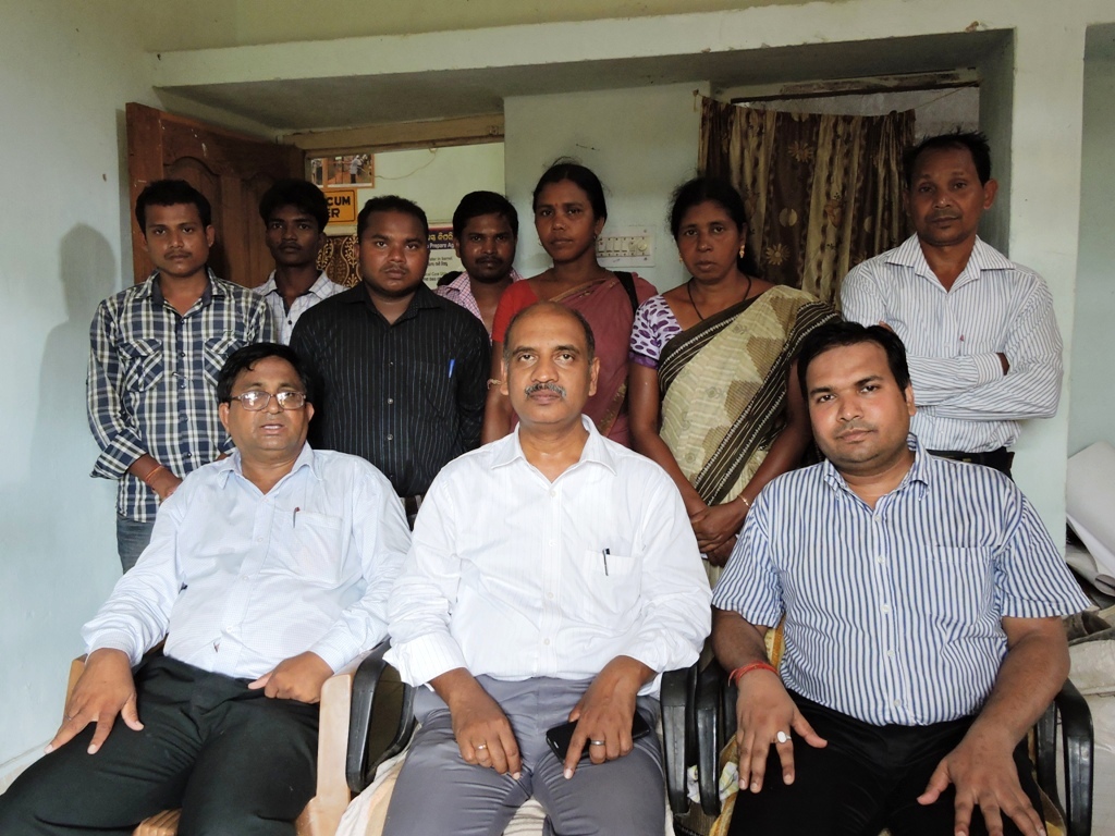 Two DDMs visit and pressure cooker distribution