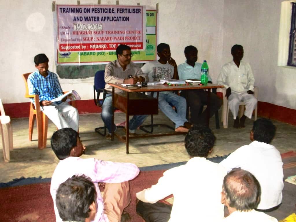 sensitization and mobilization workshop Farmers producer organization sva sgup nabard