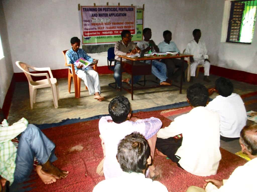 sensitization and mobilization workshop Farmers producer organization sva sgup nabard